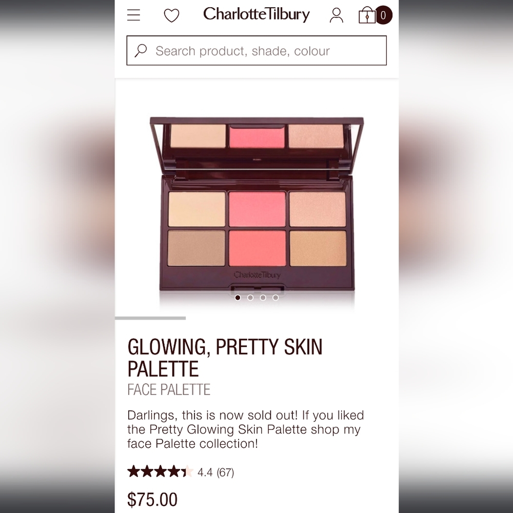 Charlotte Tilbury pretty skin palette - Picture 7 of 7